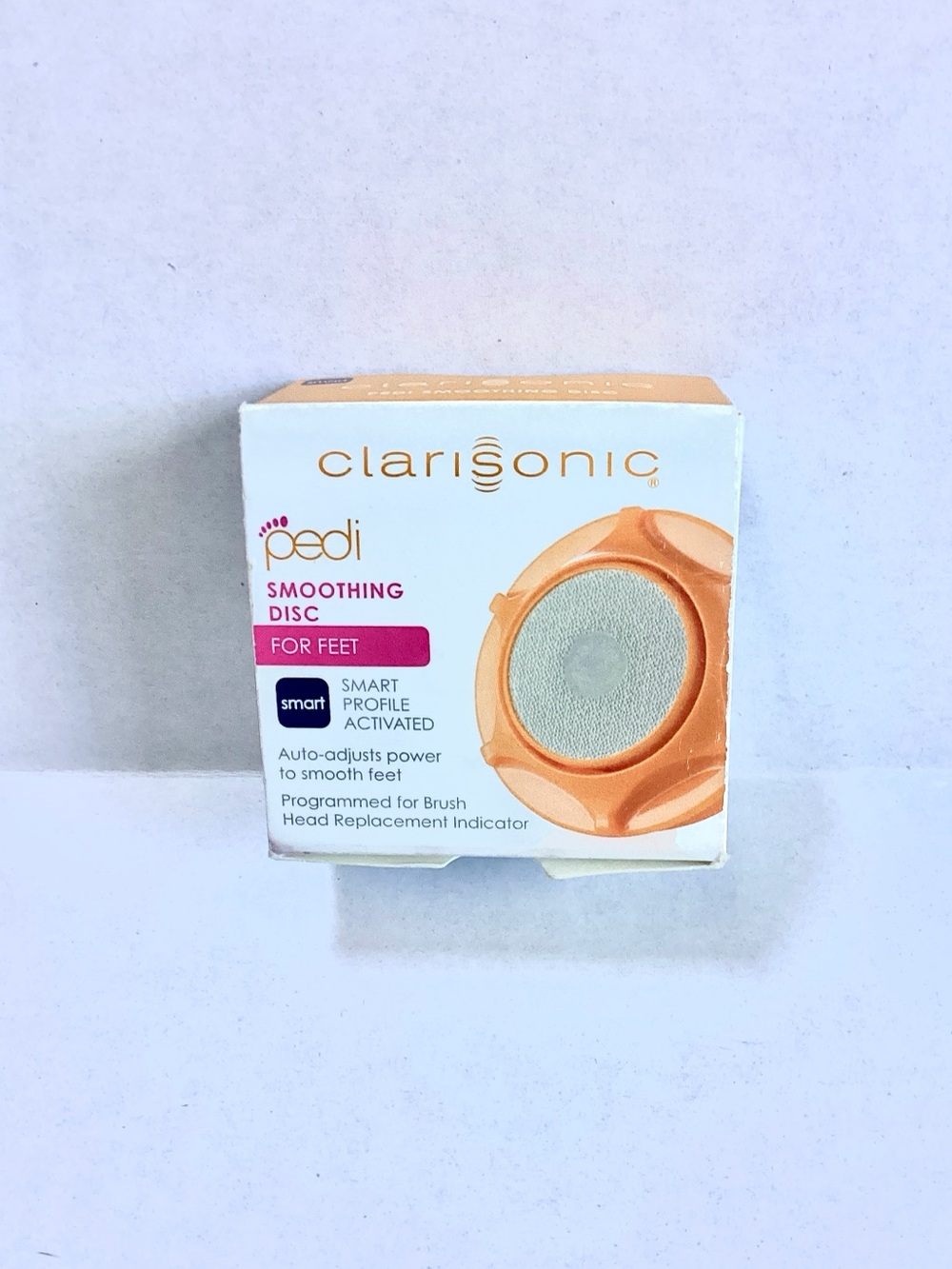 Clarisonic Pedi Smoothing Disc Feet Micro dermabrasion Smart Profile New In Box